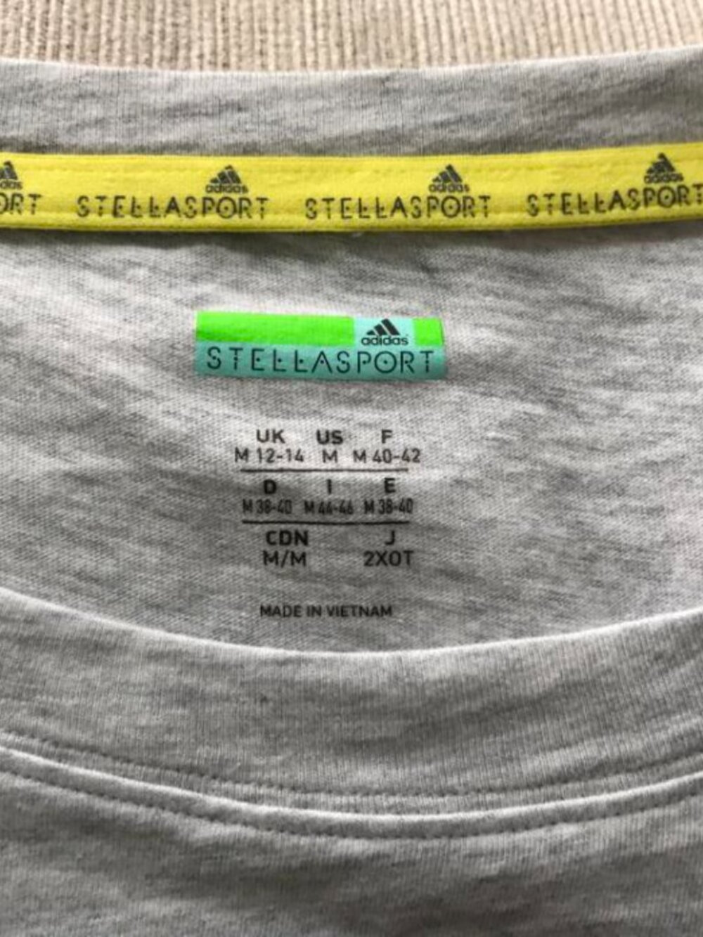 NWOT Adidas by Stella McCartney Rare Archival Relaxed-Fit Organic Cotton T-Shit - Picture 5 of 11